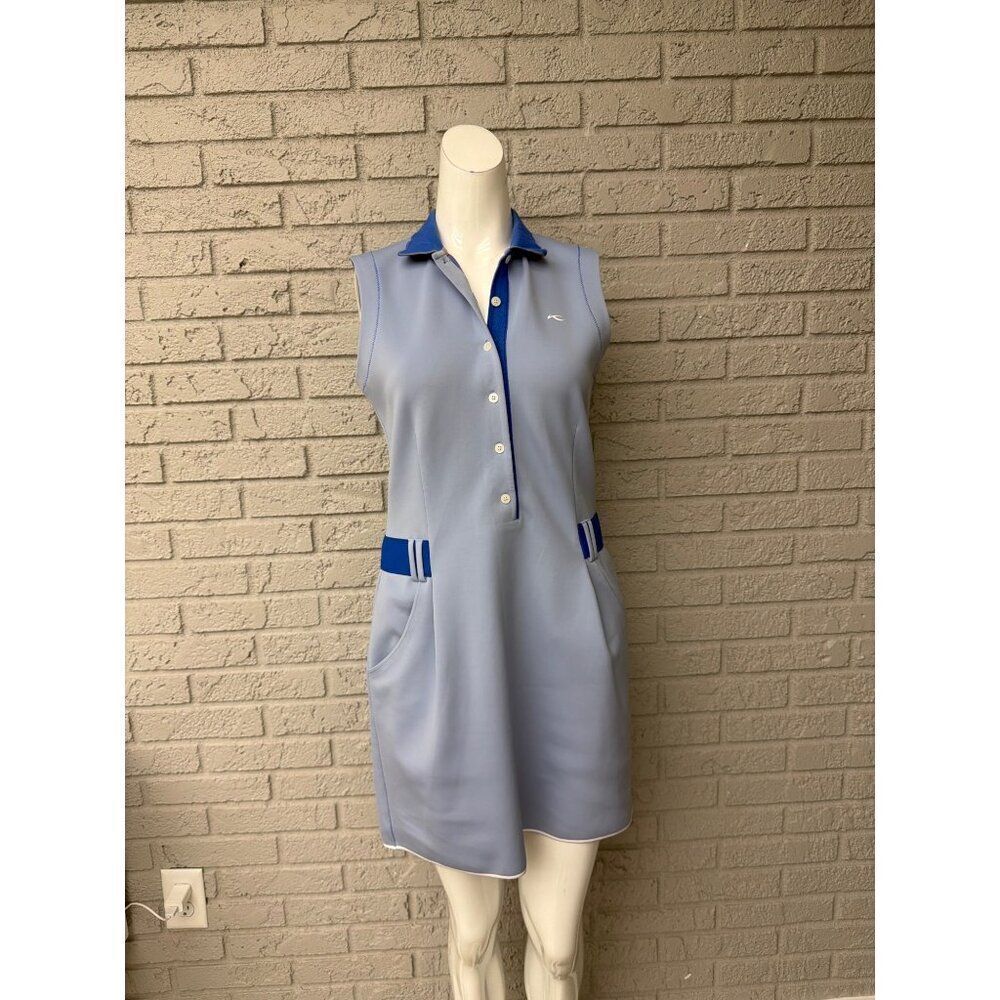 KJUS Women’s Blue Sleeveless Golf Sugar Dress Size S